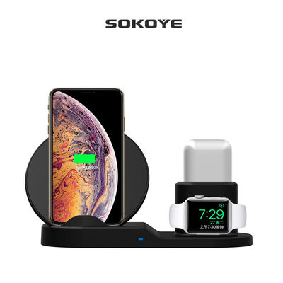 3匹Appleの腕時計シリーズのための1匹の8cm携帯用無線充電器に付き