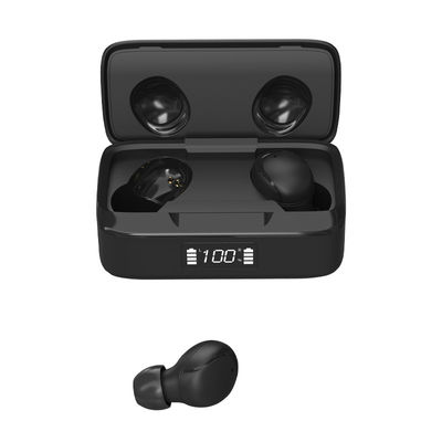耳無線BluetoothのXY-10 LED力の表示が付いている5.0個のイヤホーン