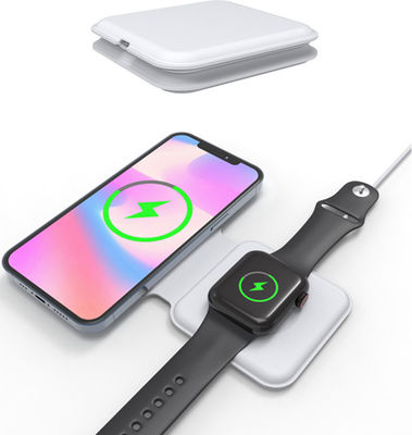 iPhone 12のための1匹の無線Magsafeのデュオの充電器に付き15W 2匹