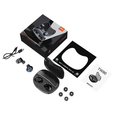 TW90 TWS 106dBはマイクロフォンとの自由なBluetooth Earbudsを渡す