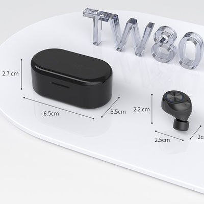 自動組み合わせるTW80 IPX5 Sweatproof無線Bluetooth Earbuds