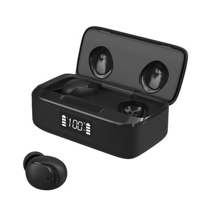 15Mの本当の無線ステレオのイヤホーンの小型Bluetoothのヘッドホーン30mAh