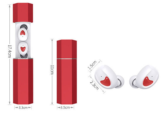 軽量のTws Bluetooth 5.0個のイヤホーン防音の無線Earbuds